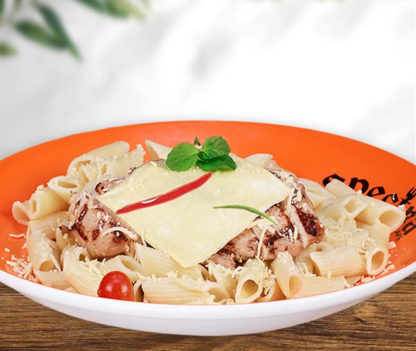 Grilled Chicken Cheese Pasta