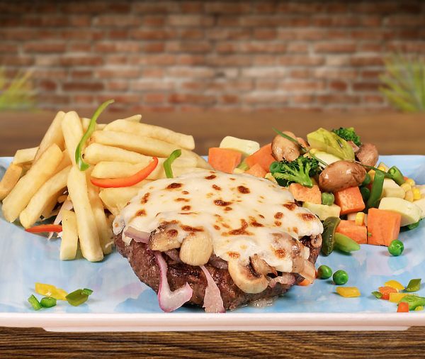 Italian Mozzarella Beef Burger