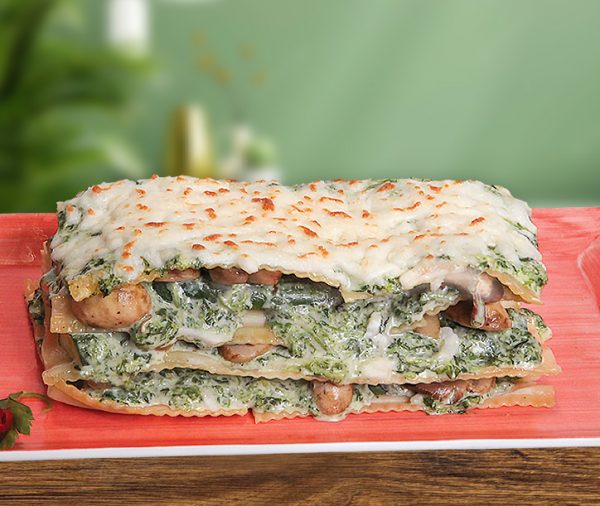 Spinach Mushroom Lasagna