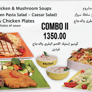 Beef Steak and Chicken Combo II